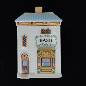 Lenox - The Lenox Spice Village BASIL Fine Porcelain Jar
